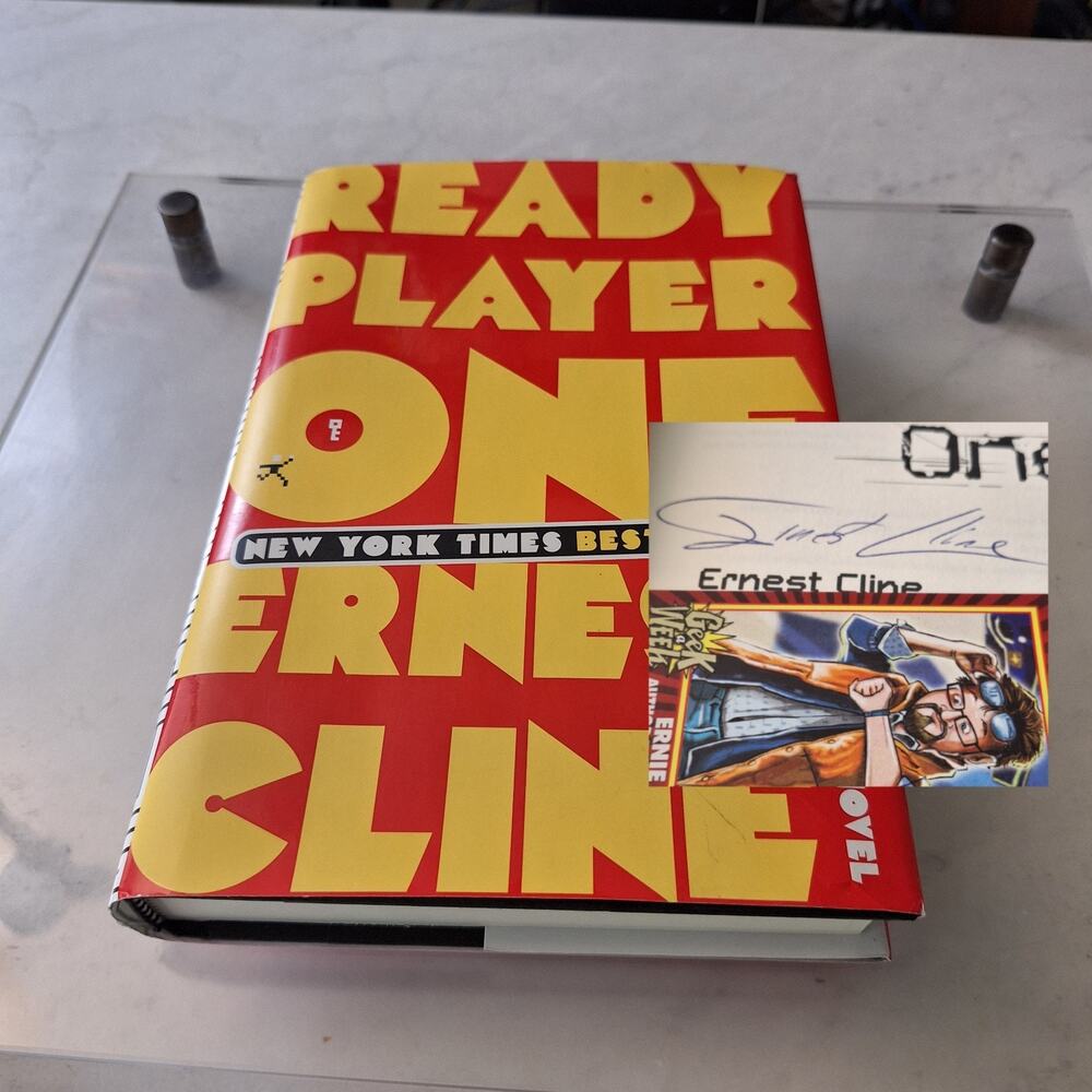 *SIGNED* Ready Player One by Ernest Cline Hardcover